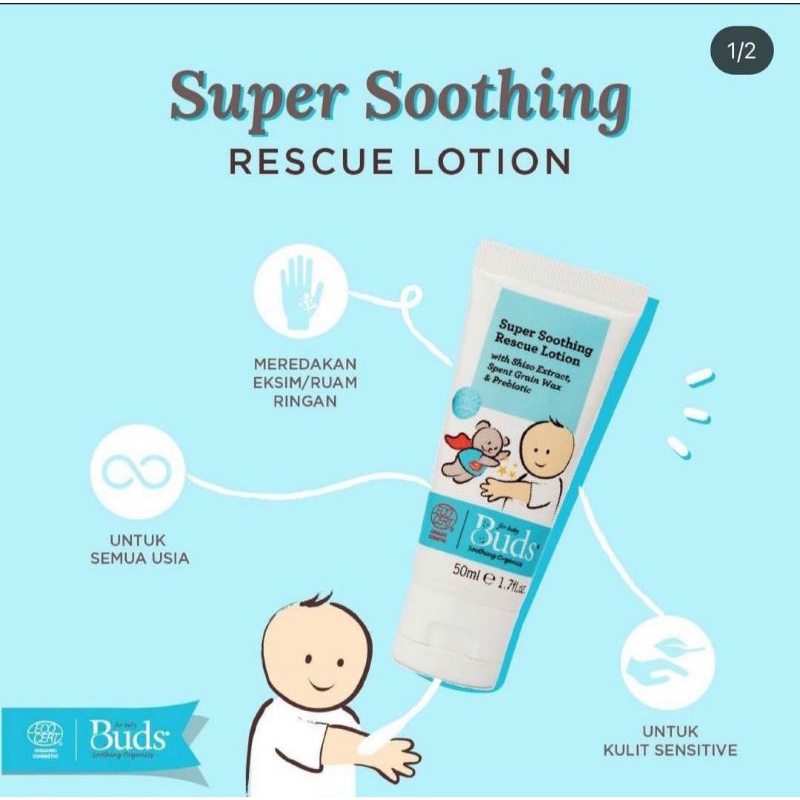 BUDS SUPER SOOTHING RESCUE LOTION