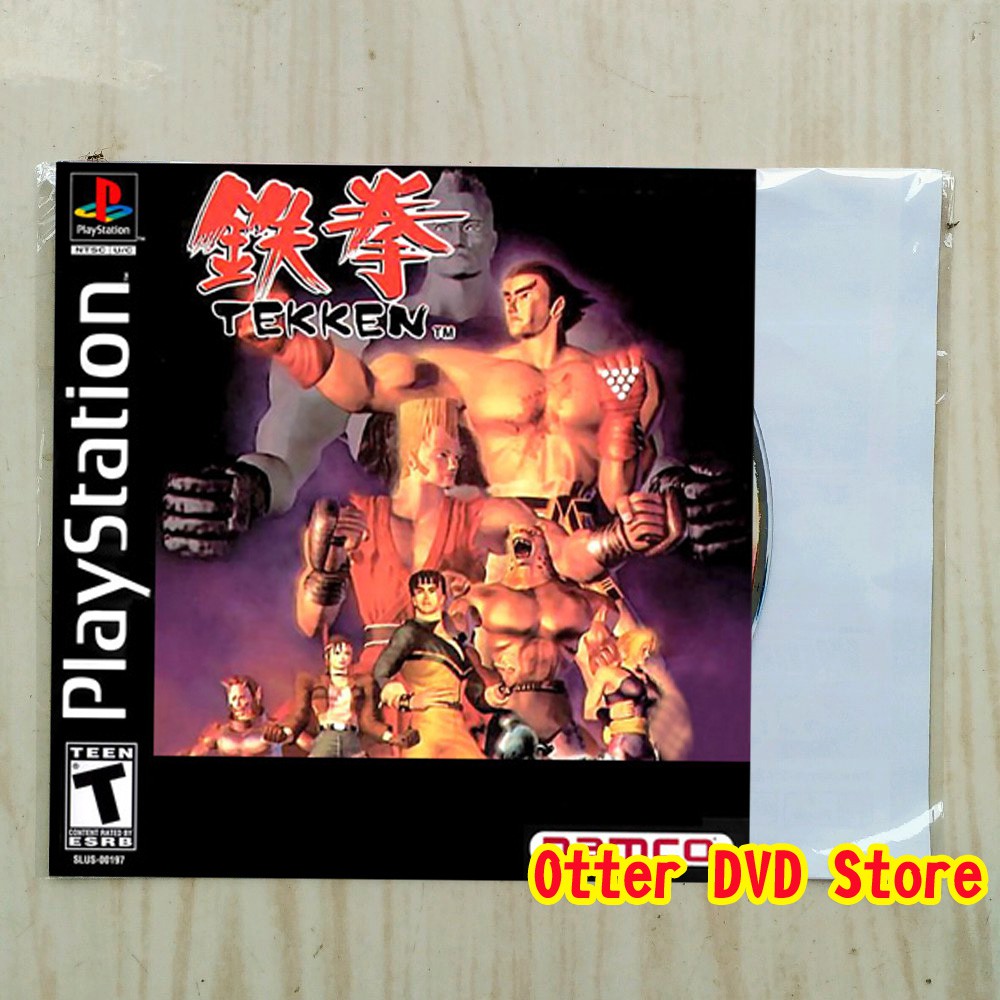 Kaset CD Game Ps1 Ps 1 Tekken 1