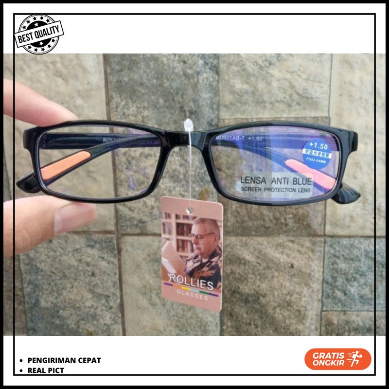 PROMO grosir kaca mata baca blue ray BU 601 Terbaru