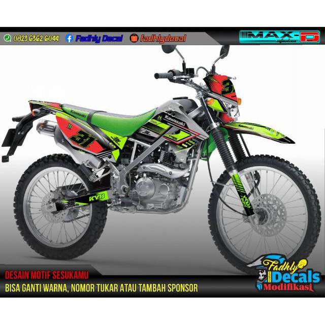 Decal KLX L Keren 1