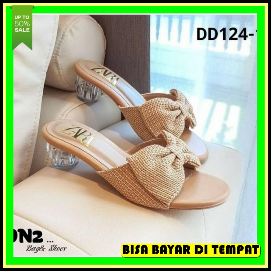 Sendal Ibu2 Sandal Hils Ibu Ibu Murah Haihils Terbaru 2021 Haihil Kond Hak Kaca Tahu Premium Su91