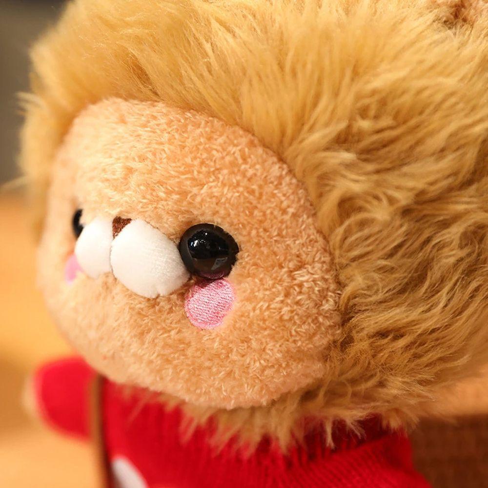 Lanfy Dressing Lion Mainan Mewah Lucu Dekorasi Rumah Selempang Boneka Hewan Memakai Pakaian Lion Soft Toy Lion Stuffed Toy