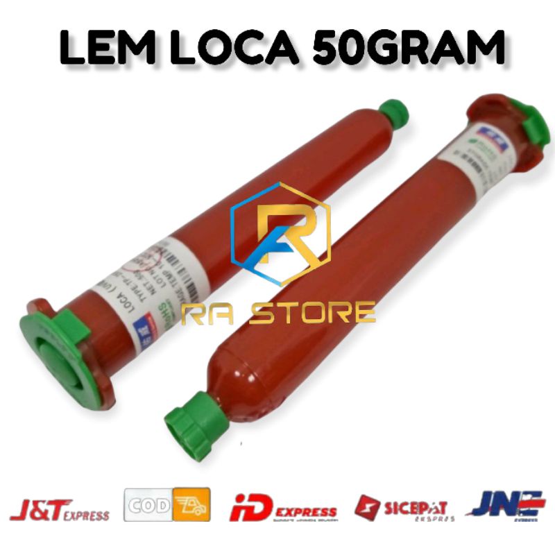 

LEM UV LEM LOCA 50 GRAM LEM PEREKAT KACA LCD.