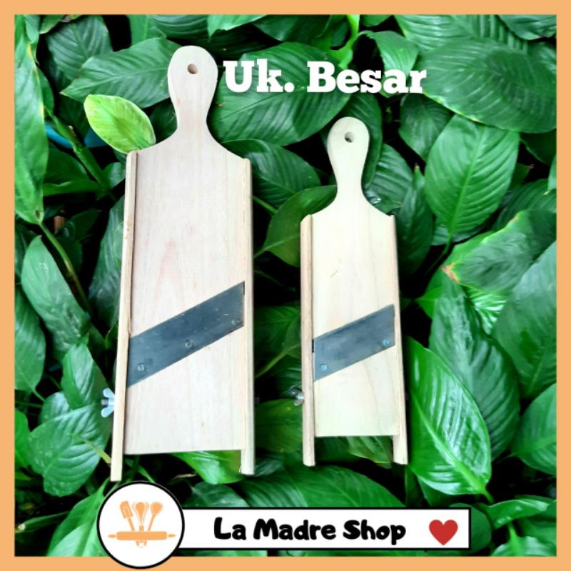 SERUTAN PARUTAN KERIPIK SINGKONG Uk. Besar 35 Cm - Pisau biasa