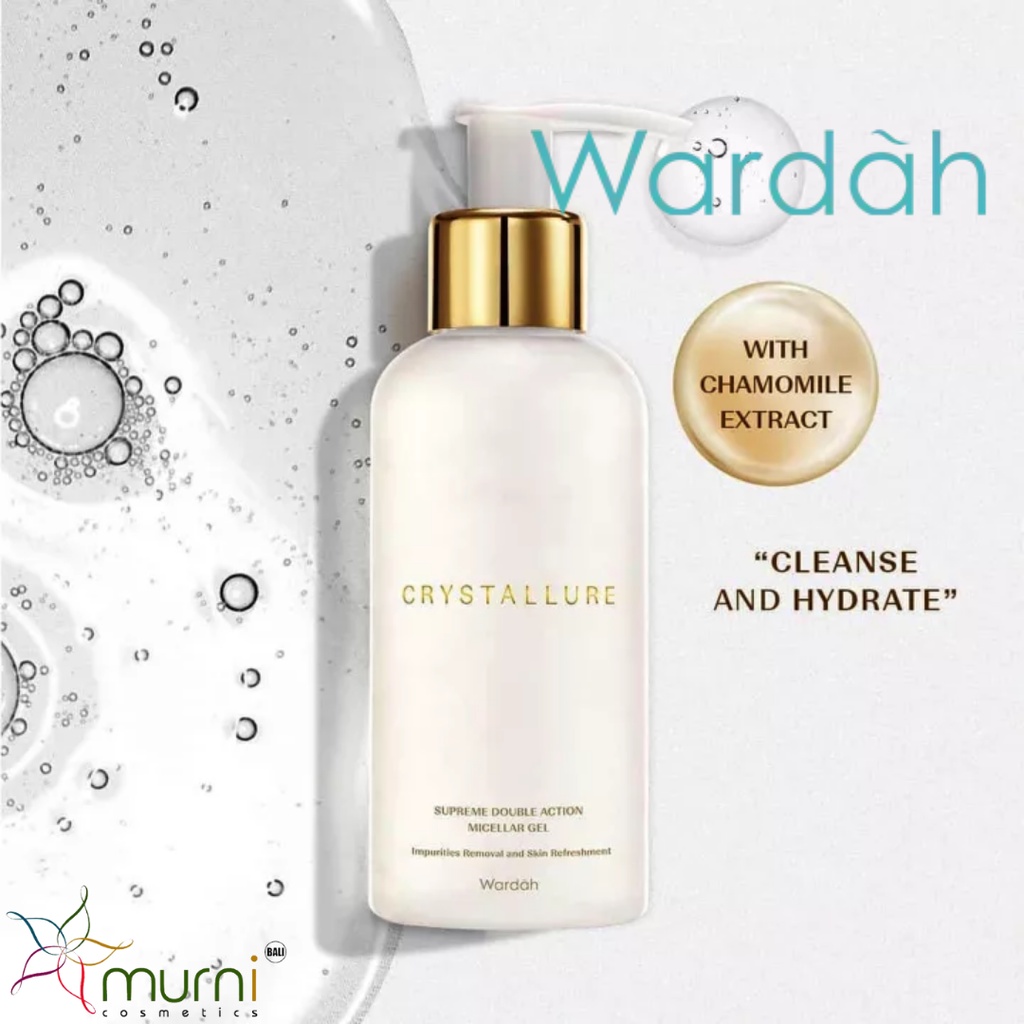 Wardah CRYSTALLURE Supreme Double Action Micellar Gel