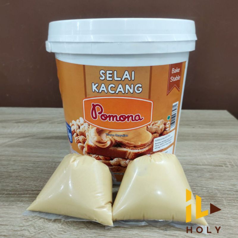 

Pomona Welco Selai Kacang (250gr) Repack / Welco Pomona Peanut Butter