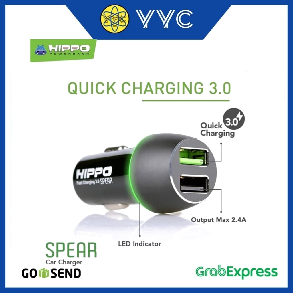 Hippo Charger Spear 2 USB Ports