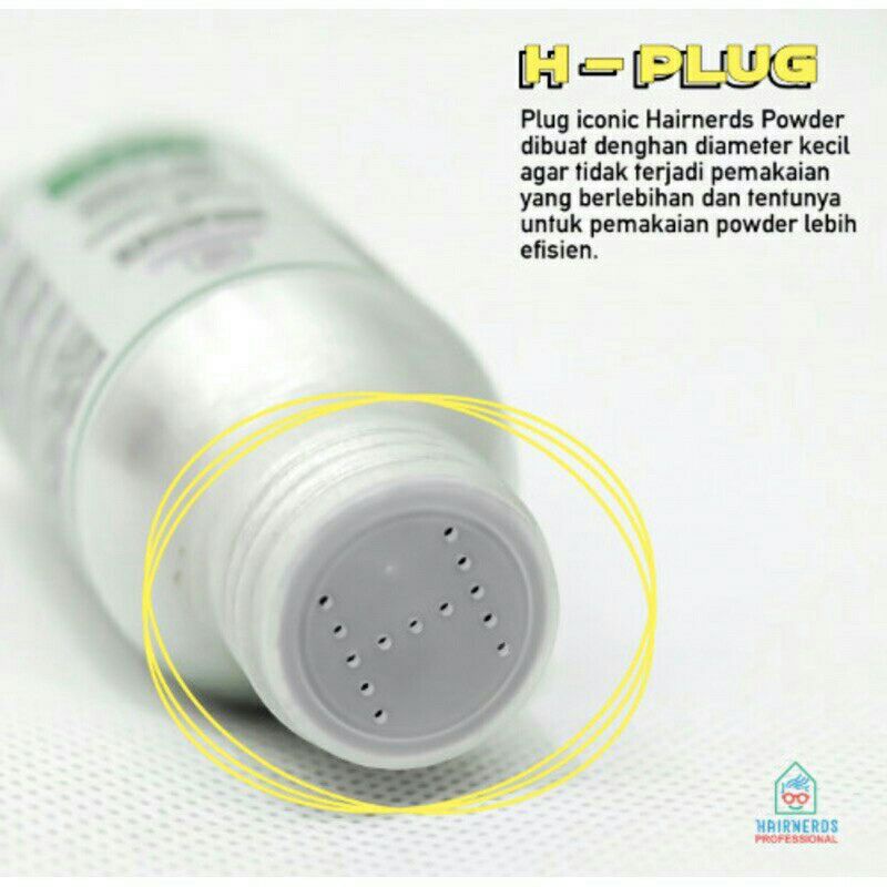 HAIRNERDS PROFESIONAL POMADE POWDER KEMASAN TERBARU ( BELI 2 SUDAH HARGA GROSIR )