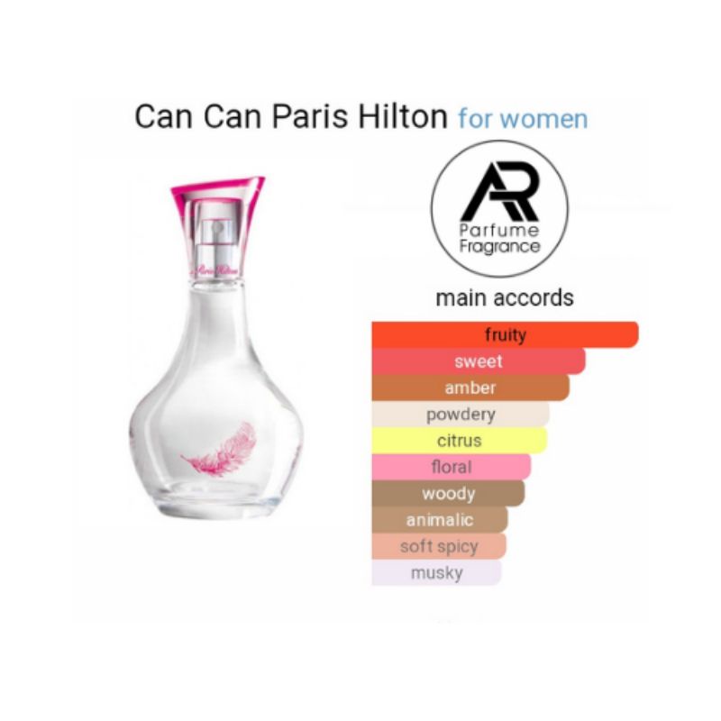 Parfum PARIS CAN CAN AR Parfum Parfum Murah Wangi Tahan Lama Seharian - BEST SELLER for WOMAN !!