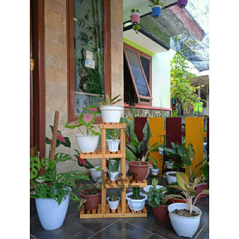 

Rak Bunga Kayu Minimalis ISI 6!!! FREE PACKING FULL KARDUS DAN BUBBLE WRAP!!!