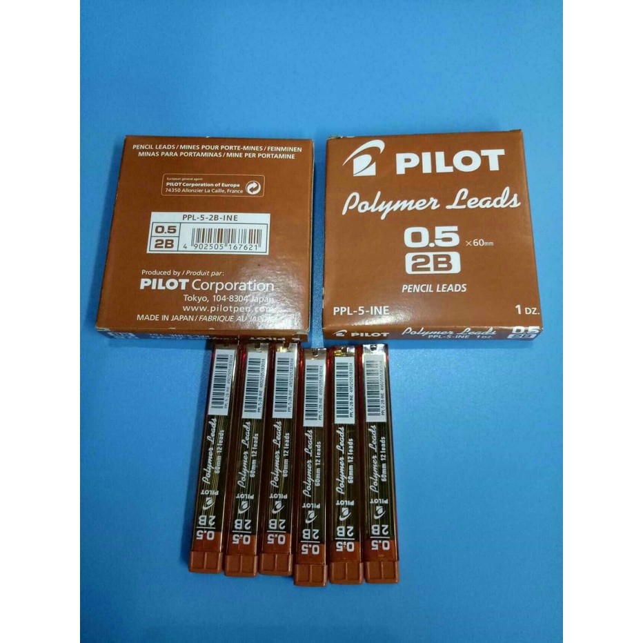 

Isi Pensil Mekanik Pilot Polymer leads 0,5 2B, PPL-5-INE