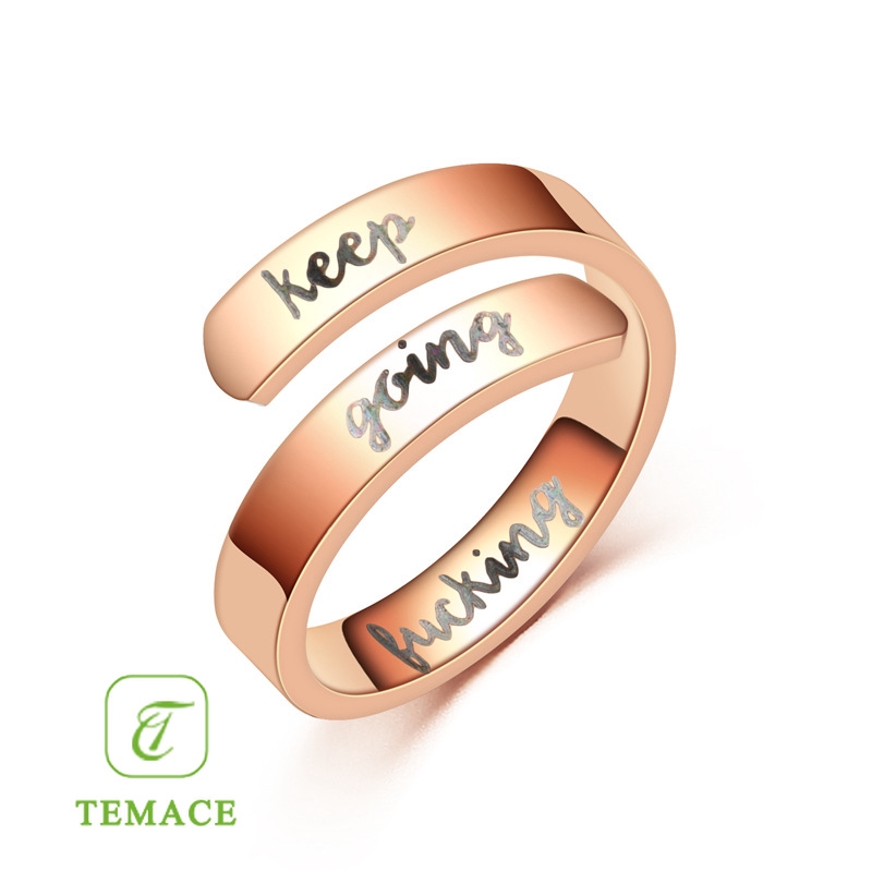 Cincin Emas Putih 14K Untuk Wanita