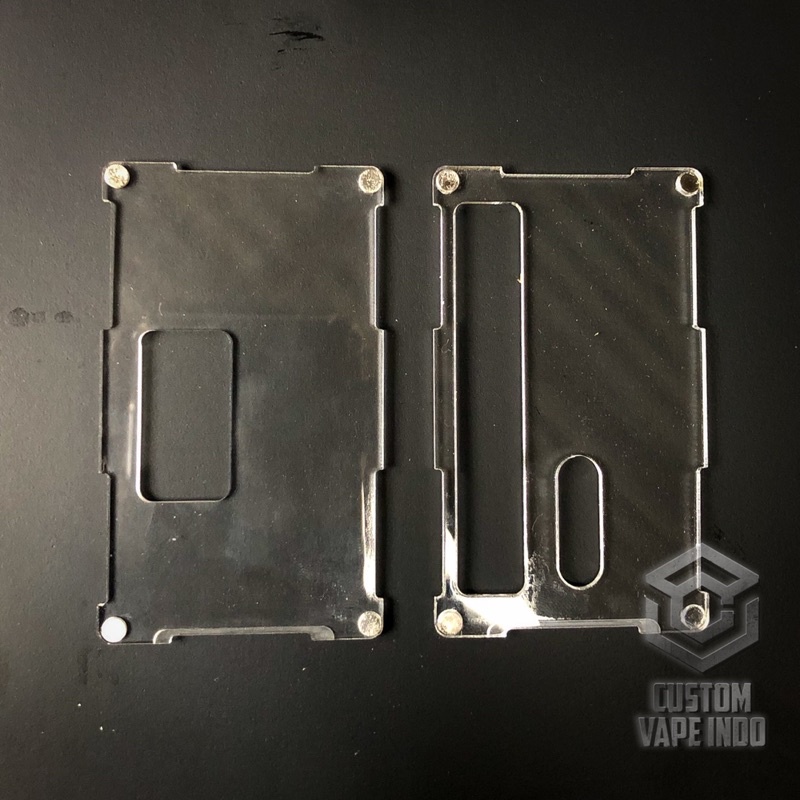 Panel backdoor Clear Billet Box Motif Coak