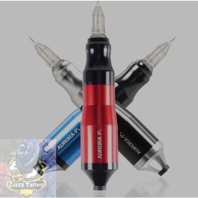 Mesin Alat Tattoo Rotary Pen Aurora P1 Original Tatto 10.000 Rpm Tato