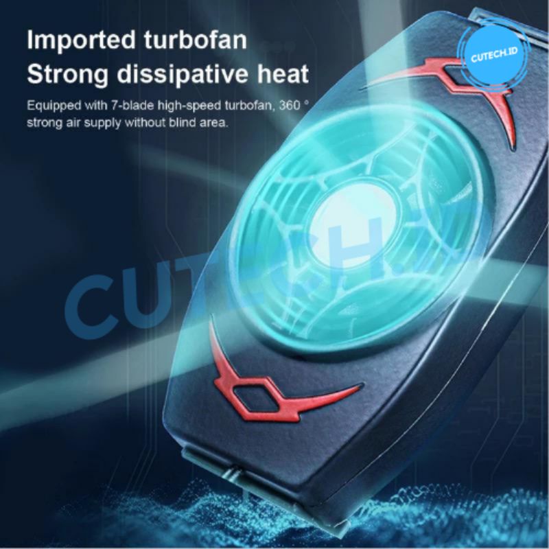 COOLING PAD FAN HP GAMING / COOLING FAN GAMING PHONE RADIATOR