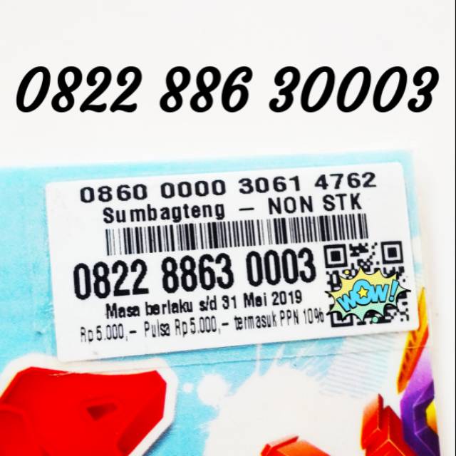 Nomor Cantikk Telkomsel Rapi ekor 3000x