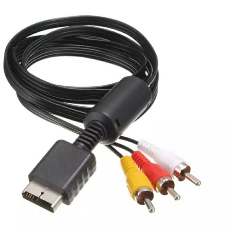 Sony Kabel AV Colokan TV Untuk PS1 PS2 PS3 / Kabel RCA