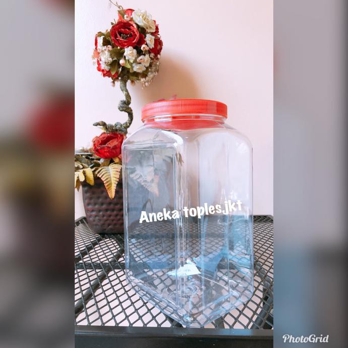 Toples plastik kotak (TANPA TUTUP) 2L 2301 isi 24pcs