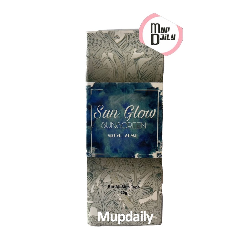 SUNGLOW SUN GLOW SUNSCREEN SPF 50 CREAM MALAYSIA ORIGINAL