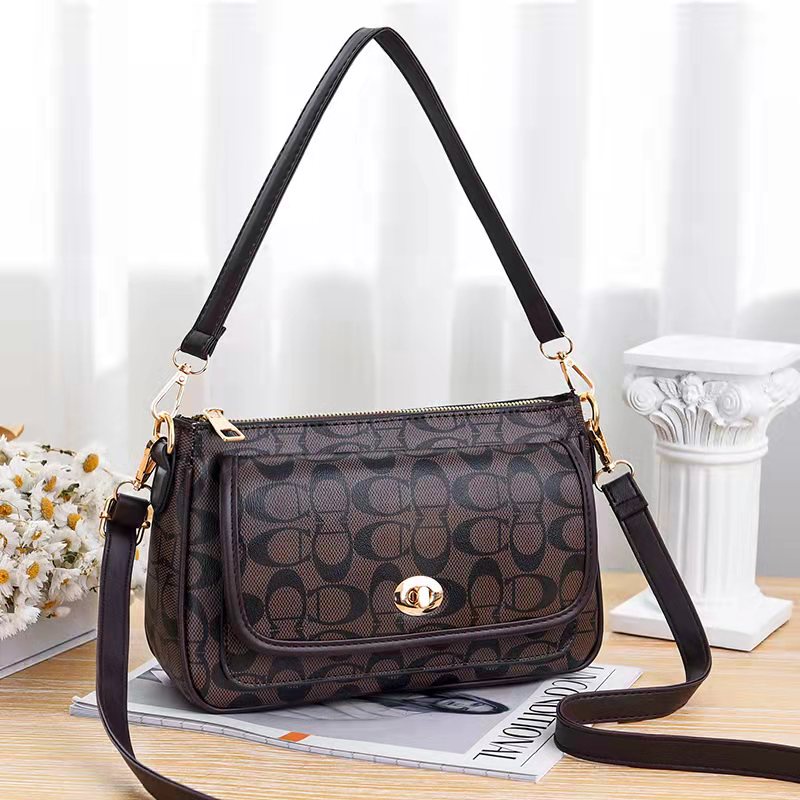 BQ 3445 RISCE TAS PUNDAK SELEMPANG SHOULDER BAG IMPORT WANITA CEWEK PEREMPUAN JAKARTA BATAM