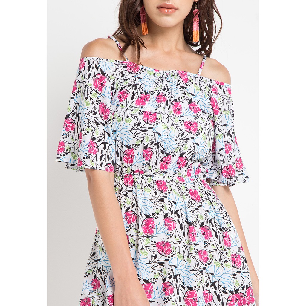 Justjodesign Kyle Dress - Pink Blossom