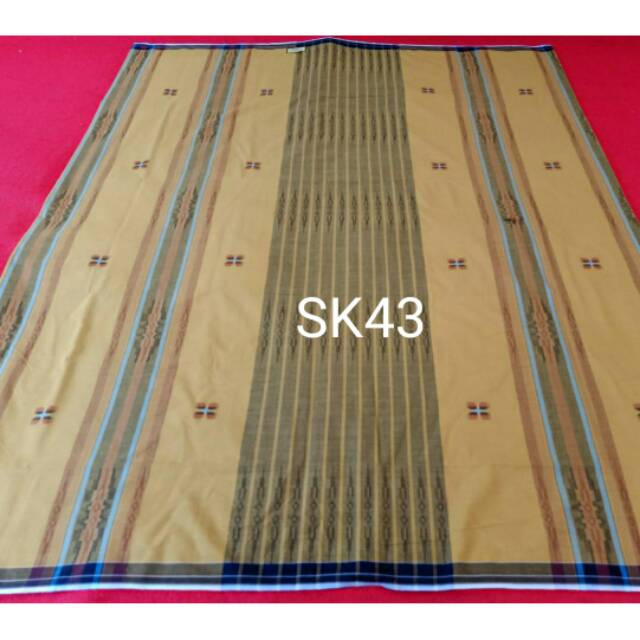 Sarung Atlas afkir songket kosongan