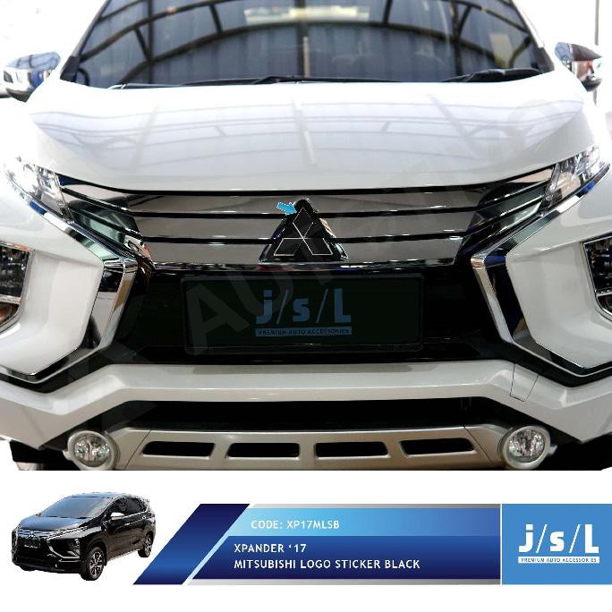 Produk Baru Stiker Logo Mitsubishi Xpander Hitam Depan Belakang