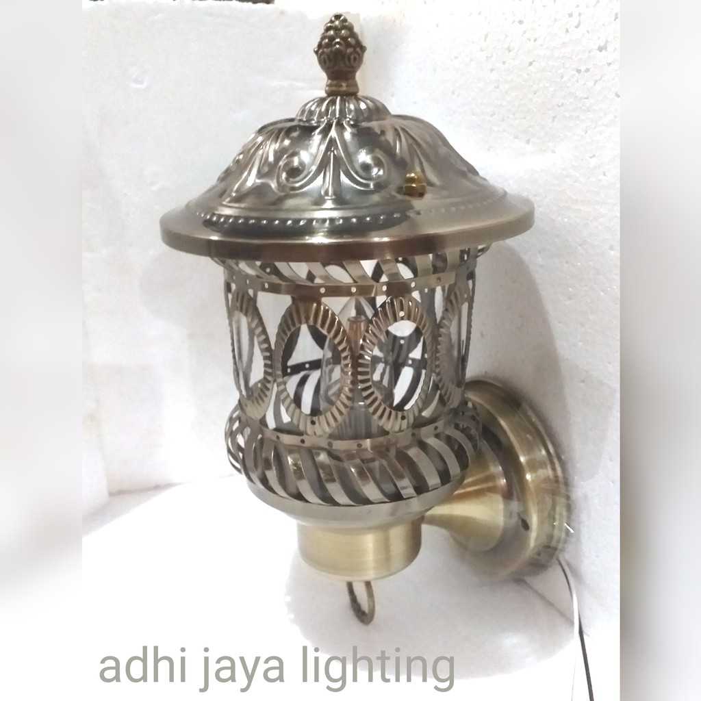 lampu hiasan dinding lampu dinding lampu hias dinding klasik 1761 AB termurah