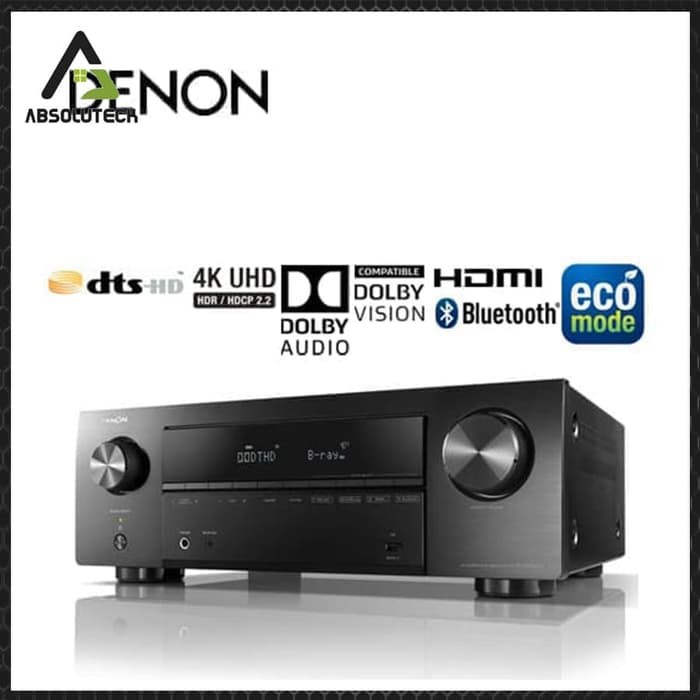 Denon AVRX550 BT AVRX-550BT 5.2 Channel Ultra HD Receiver