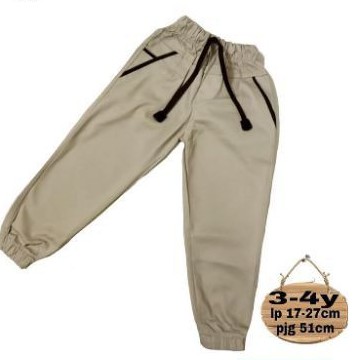 Celana jogger chino anak