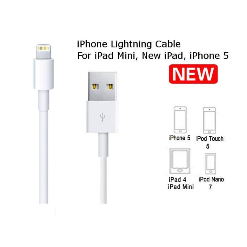 Kabel Data Iphone 5 / Kabel Data Iphone 6 / Kabel Charger Iphone