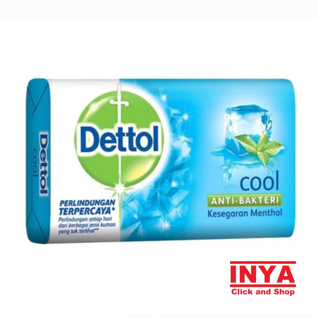 DETTOL COOL ANTI BAKTERI SOAP 105gr - Sabun Batang