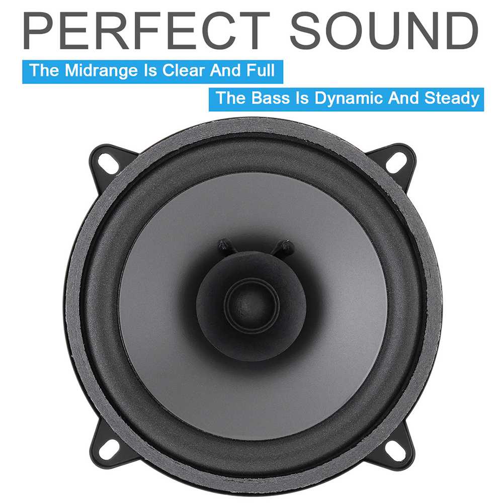 PCINENER Speaker Subwoofer Mobil HiFi 5 Inch 400W 1 PCS - TS-501
