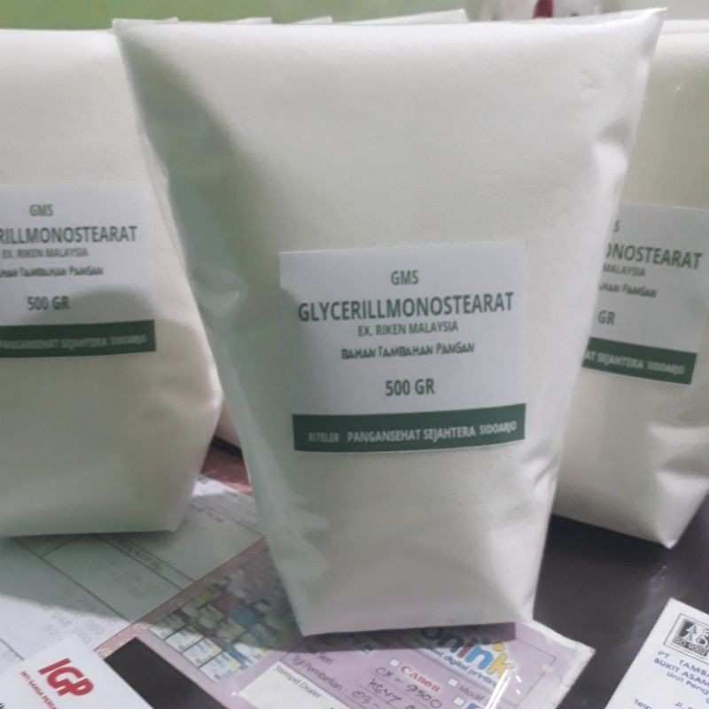 

GMS/GLYCERYL MONOSTEARAT FG riken 500gr