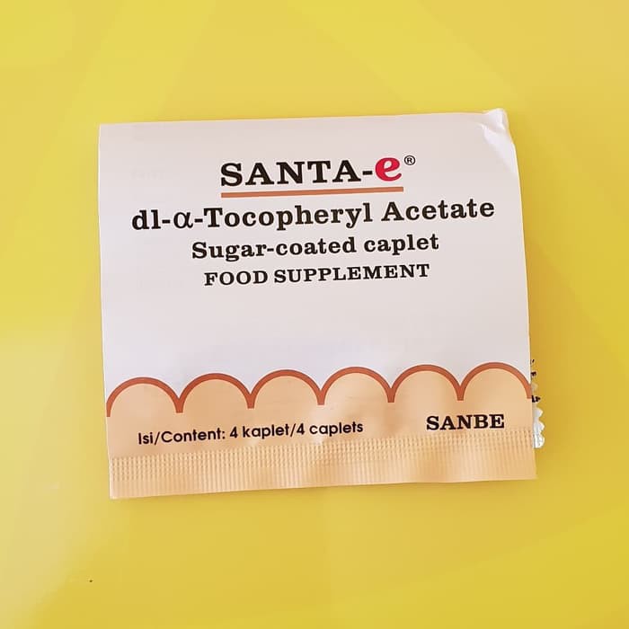 Jual Santa E 100 IU vitamin E 100 IU HARGA STRIP Shopee Indonesia