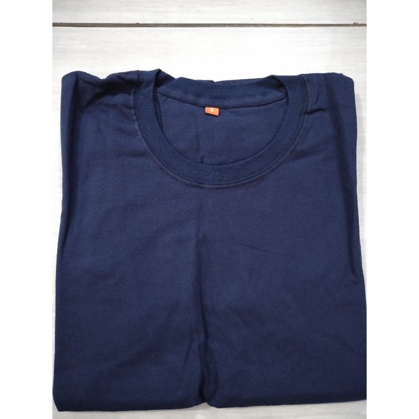 KAOS POLOS NAVY 24s TEBAL.
