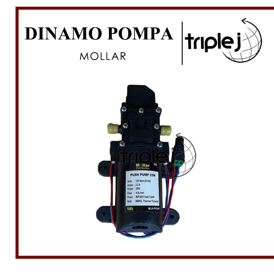 Dinamo pompa DC pompa air MOLLAR