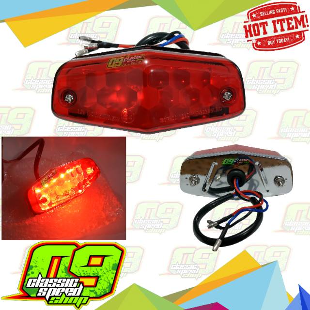 Lampu stop lamp BSA LED Import Taiwan