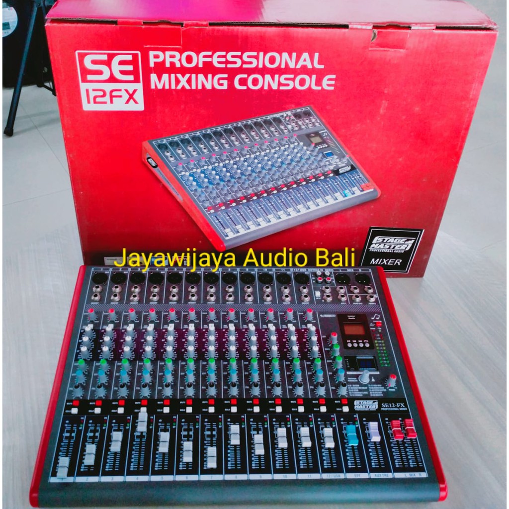 Mixer Stage Master SE 12FX ( Tanyakan Stok Terlebih Dahulu )