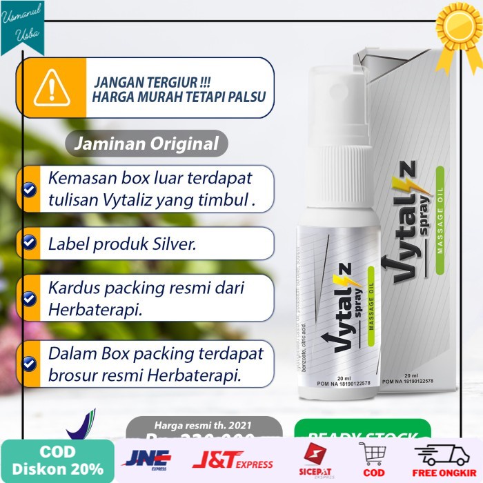 

◾COD◾ Obat kuat pria tahan lama vytaliz spray