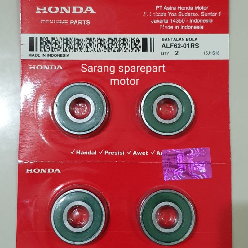 Lahar Bearing Honda 6201 RS Bantalan Bola 6201RS