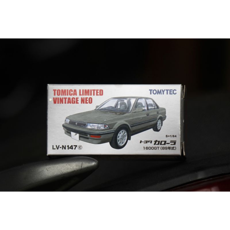 Tomytec Tomica Limited Vintage Neo TLV TLVN LV-N147c Toyota Corolla Twincam 1600GT Grey not Takara T