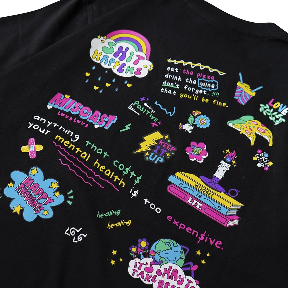 Miscast Kaos - Hillary - Hitam