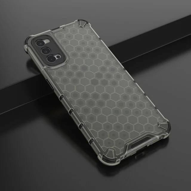 OPPO RENO 4 / RENO 4 PRO INDONESIA SOFT CASE RUGGED ARMOR HONEYCOMB