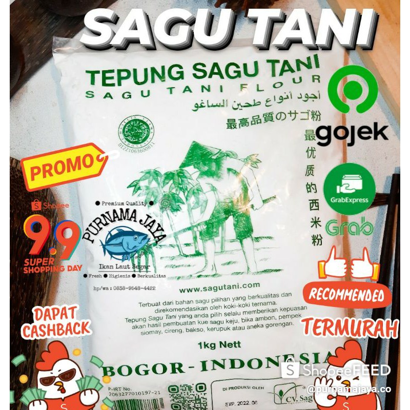 

Tepung Sagu Tani 1kg (Bandung)
