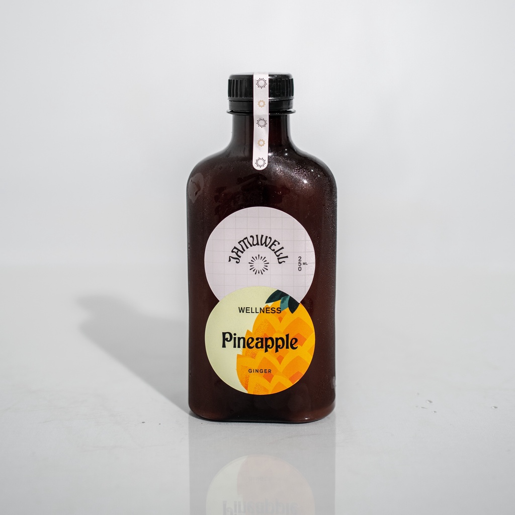 

Jamuwell Wellness Pineapple Ginger / Jahe Nanas (250ml)