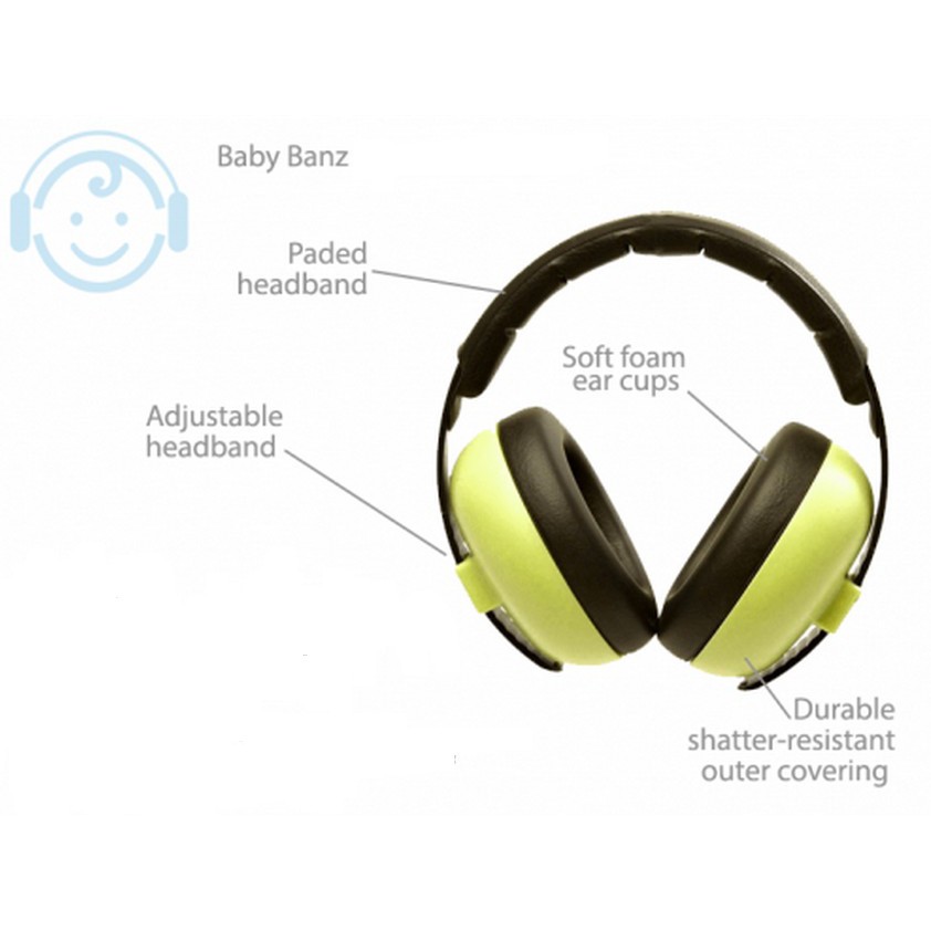 Banz Mini Baby Earmuff (Tersedia varian motif dan warna)