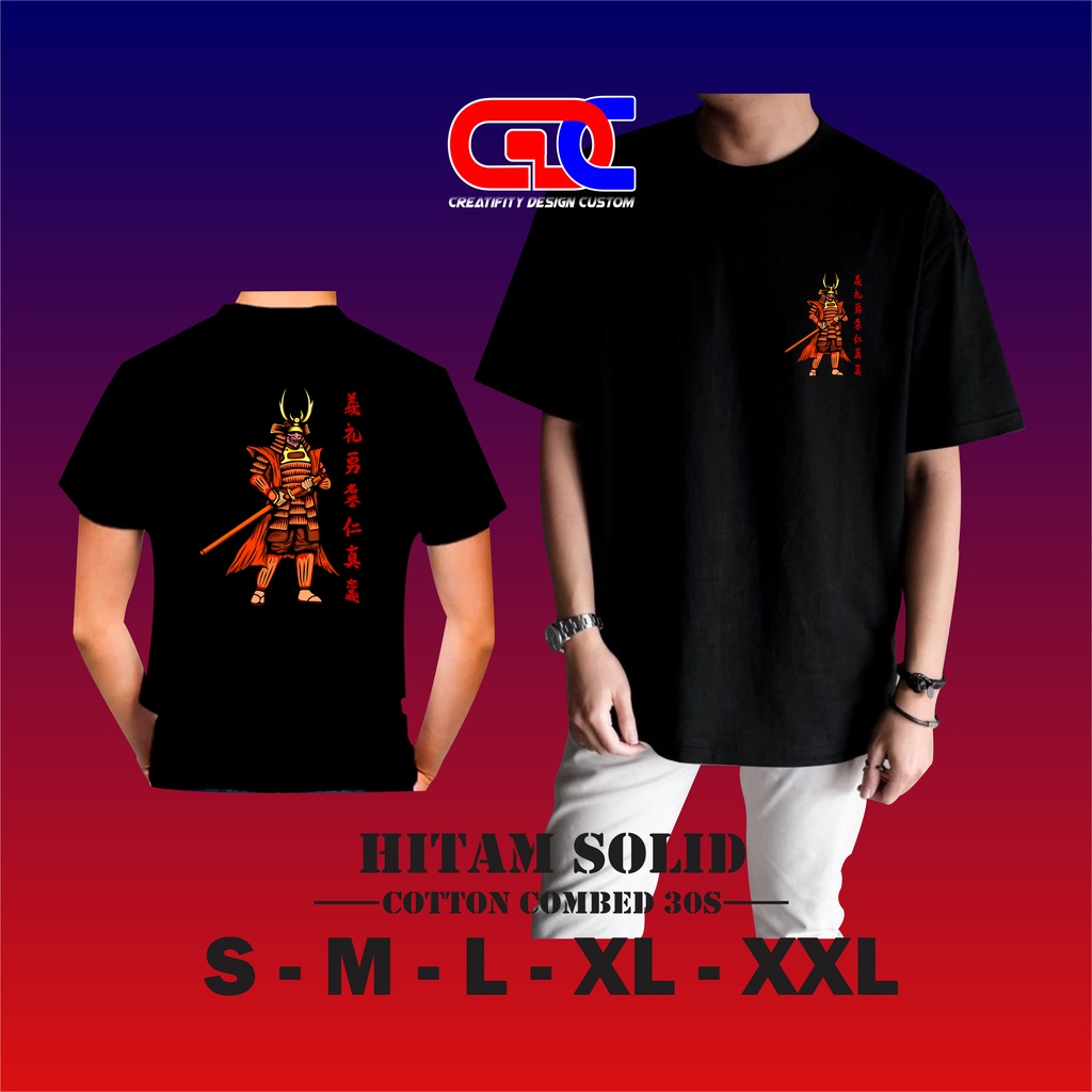 KAOS JAPAN SAMURAI / KAOS ANIME JAPAN SAMURAI / KAOS DISTRO