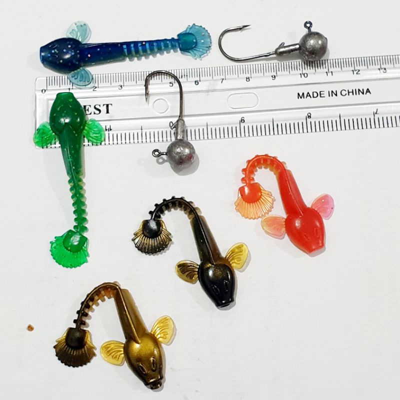 SOFT LURE 6 CM 9 CM / SOFT WORM / UMPAN LURE