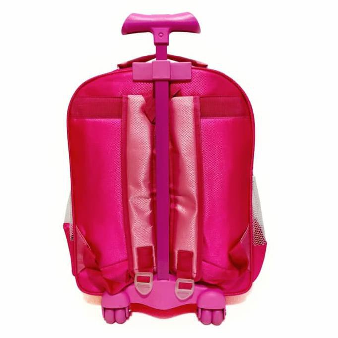 (SaleJualDijual) Tas Troli Anak Sekolah Trolley Roda Dorong Ransel Sd Barbie (TbkBerkualitas)